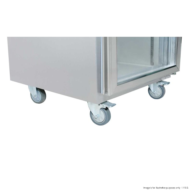 Thermaster 500L Single Gladd Door Display Freezer SUFG500