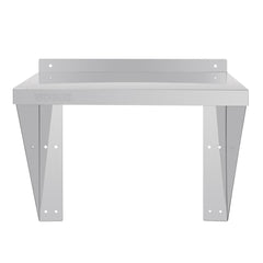 Vogue 430 Grade Stainless Steel Microwave Shelf Large