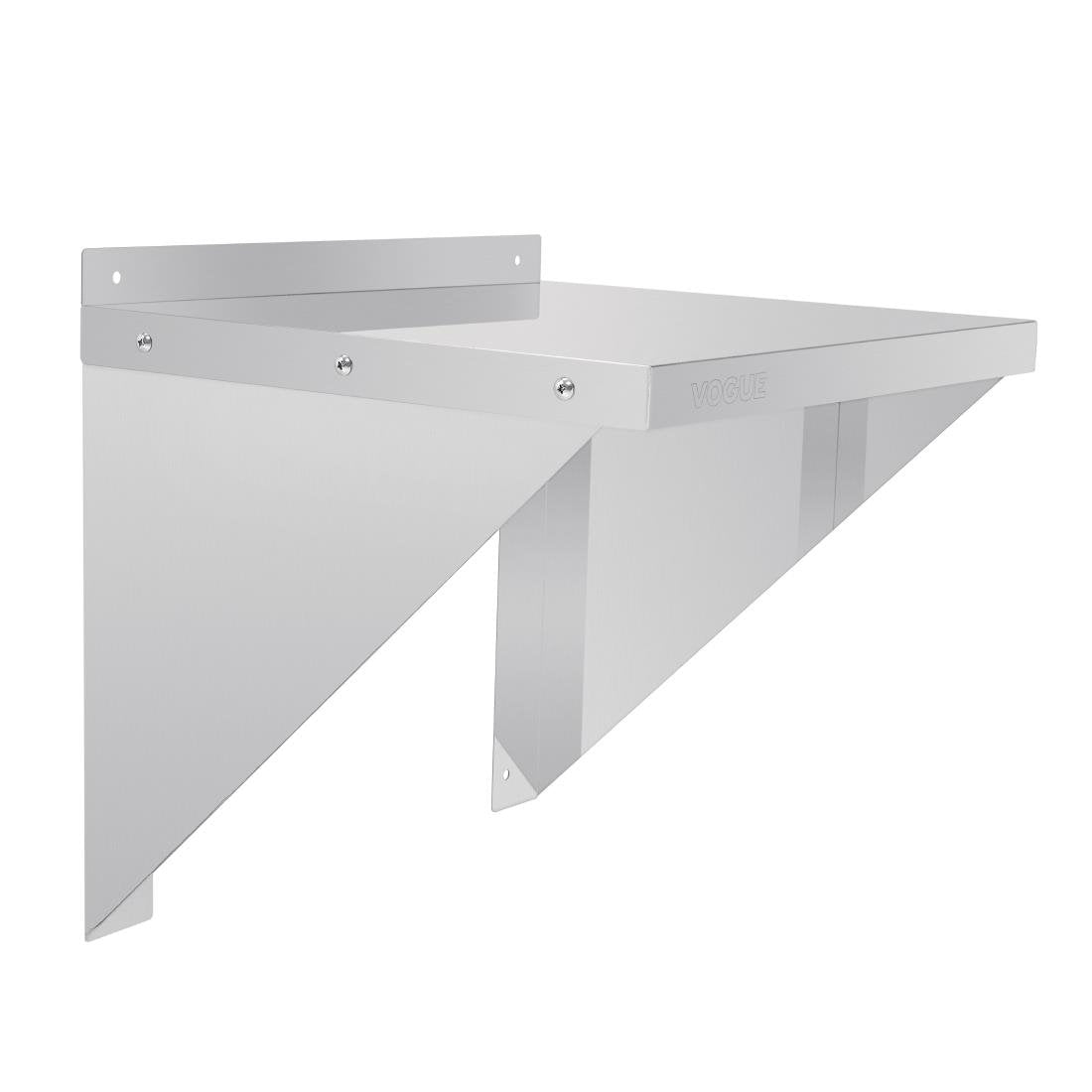 Vogue 430 Grade Stainless Steel Microwave Shelf Large