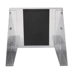Vogue 430 Grade Stainless Steel Microwave Shelf Large