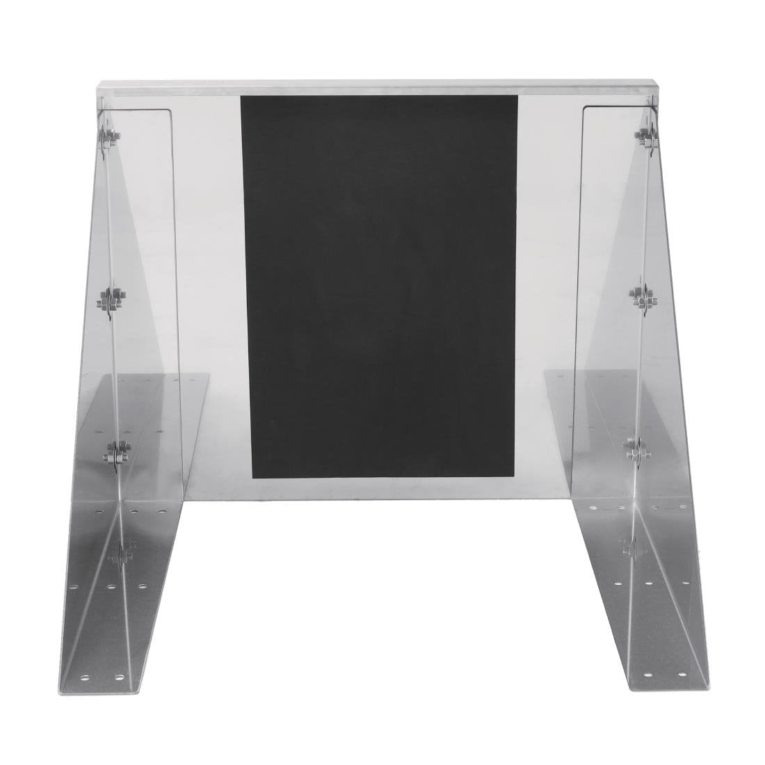 Vogue 430 Grade Stainless Steel Microwave Shelf Large