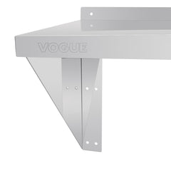 Vogue 430 Grade Stainless Steel Microwave Shelf Large