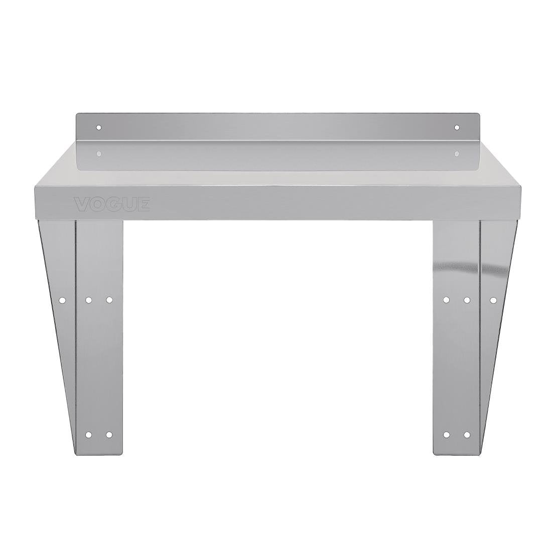 Vogue 430 Grade Stainless Steel Microwave Shelf