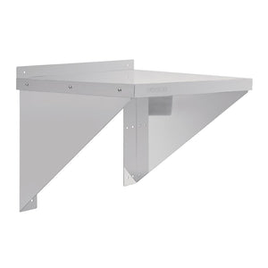 Vogue 430 Grade Stainless Steel Microwave Shelf