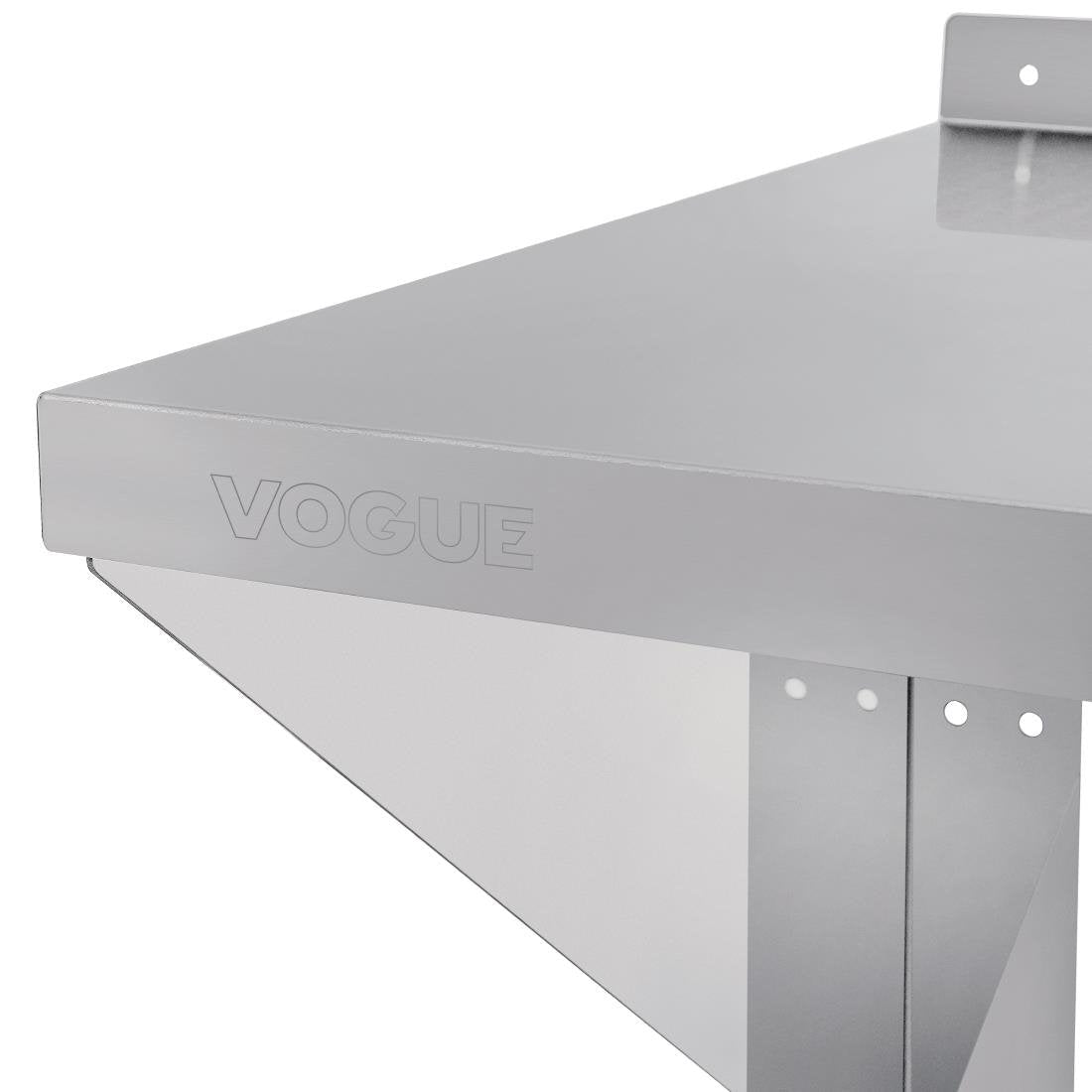 Vogue 430 Grade Stainless Steel Microwave Shelf