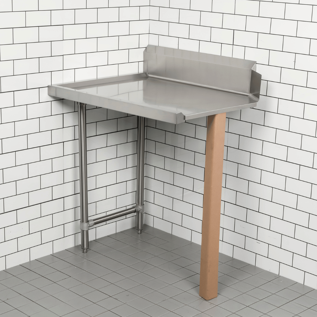 Modular Systems CDT-900R Modular System Clean Dish Table with Splashback