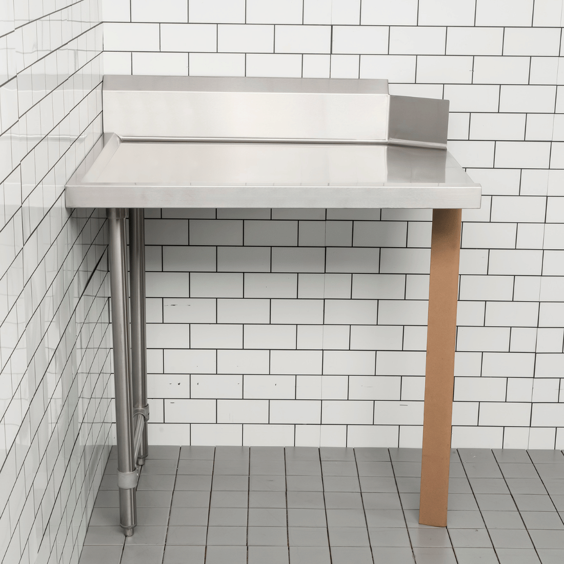 Modular Systems CDT-1200R Modular System Clean Dish Table with Splashback