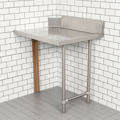Modular Systems CDT-600L Modular System Clean Dish Table with Splashback