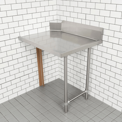 Modular Systems CDT-600L Modular System Clean Dish Table with Splashback