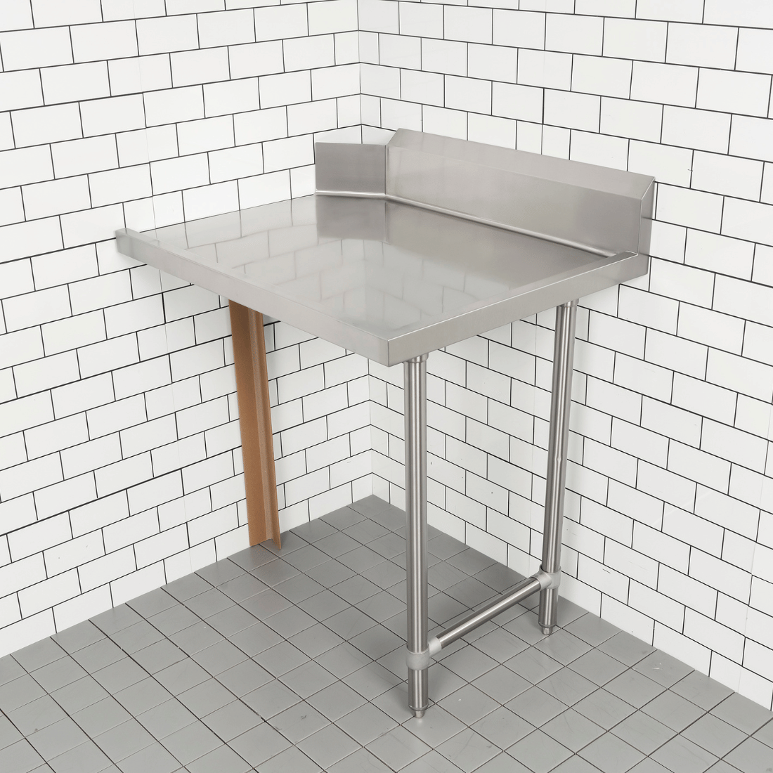 Modular Systems CDT-600L Modular System Clean Dish Table with Splashback