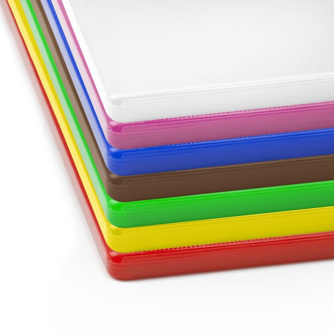 Hygiplas Low Density Set of 7 Chopping Board Set - 600x450x10mm