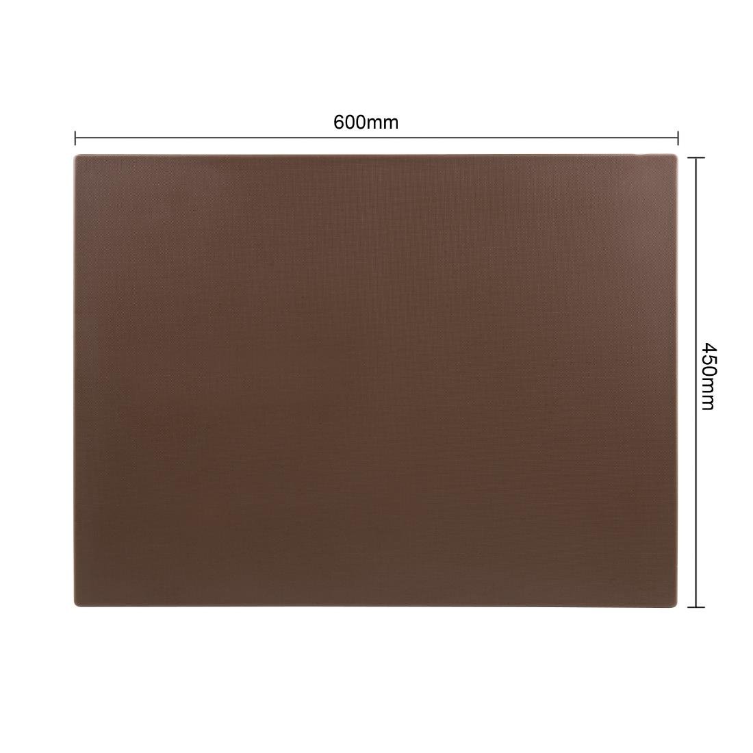 Hygiplas Low Density Set of 7 Chopping Board Set - 600x450x10mm