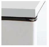 Atosa 105L Underbench Singe Solid Door Freezer MBC24F