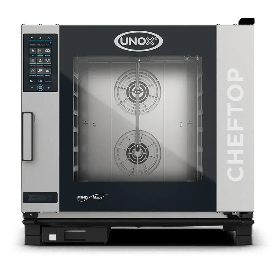 UNOX CHEFTOP MIND.Maps PLUS Electric  Combi Oven Steamer 6 Tray GN 2/1 XEVC-0621