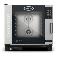 UNOX CHEFTOP MIND.Maps PLUS Electric  Combi Oven Steamer 6 Tray GN 2/1 XEVC-0621
