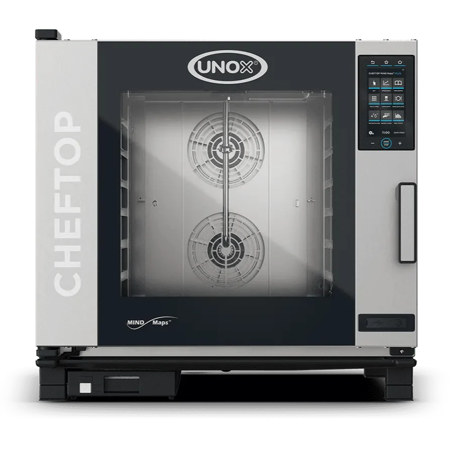 UNOX CHEFTOP MIND.Maps PLUS Electric  Combi Oven Steamer 6 Tray GN 2/1 XEVC-0621