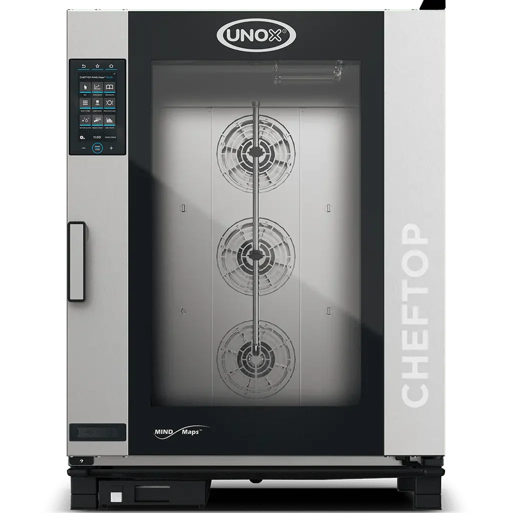 UNOX CHEFTOP MIND.Maps PLUS Electric  Combi Oven Steamer 10 Tray GN 2/1 XEVC-1021
