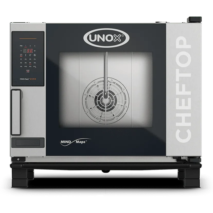 UNOX CHEFTOP MIND.Maps ZERO Electric Low Power Combi Oven 5 Tray GN 1/1 XEVC-0511