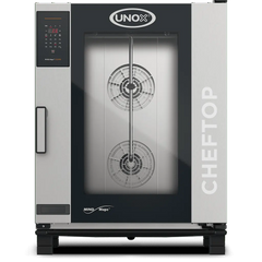 UNOX CHEFTOP MIND.Maps ZERO Electric Combi Oven Steamer 10 Tray GN 1/1 XEVC-1011