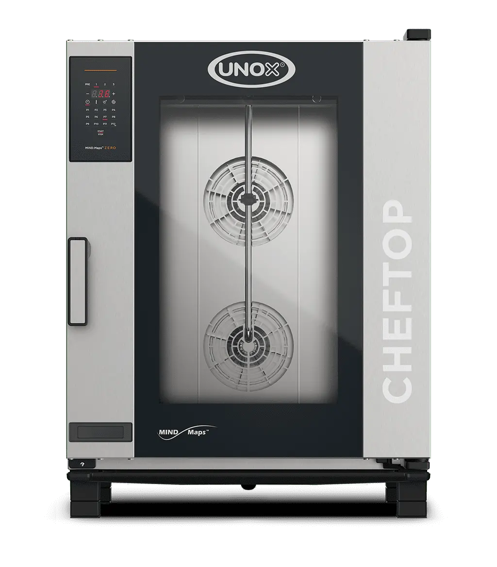 UNOX CHEFTOP MIND.Maps ZERO Electric Combi Oven Steamer 10 Tray GN 1/1 XEVC-1011