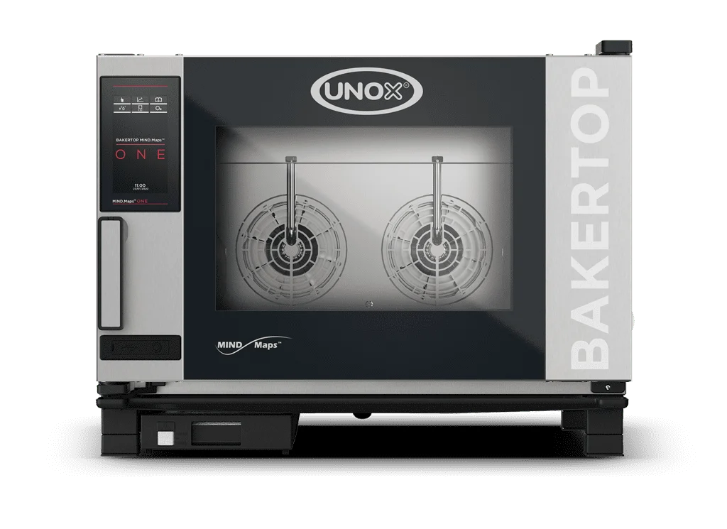 UNOX BAKERTOP MIND.Maps ONE Electric Countertop Combi Oven 4 Tray XEBC-04EU