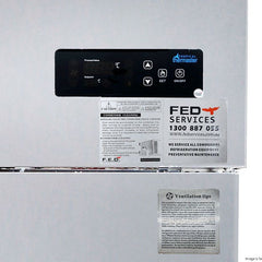 Thermaster Tropical 3 Door Stainless Steel Fridge 1500L SUC1500