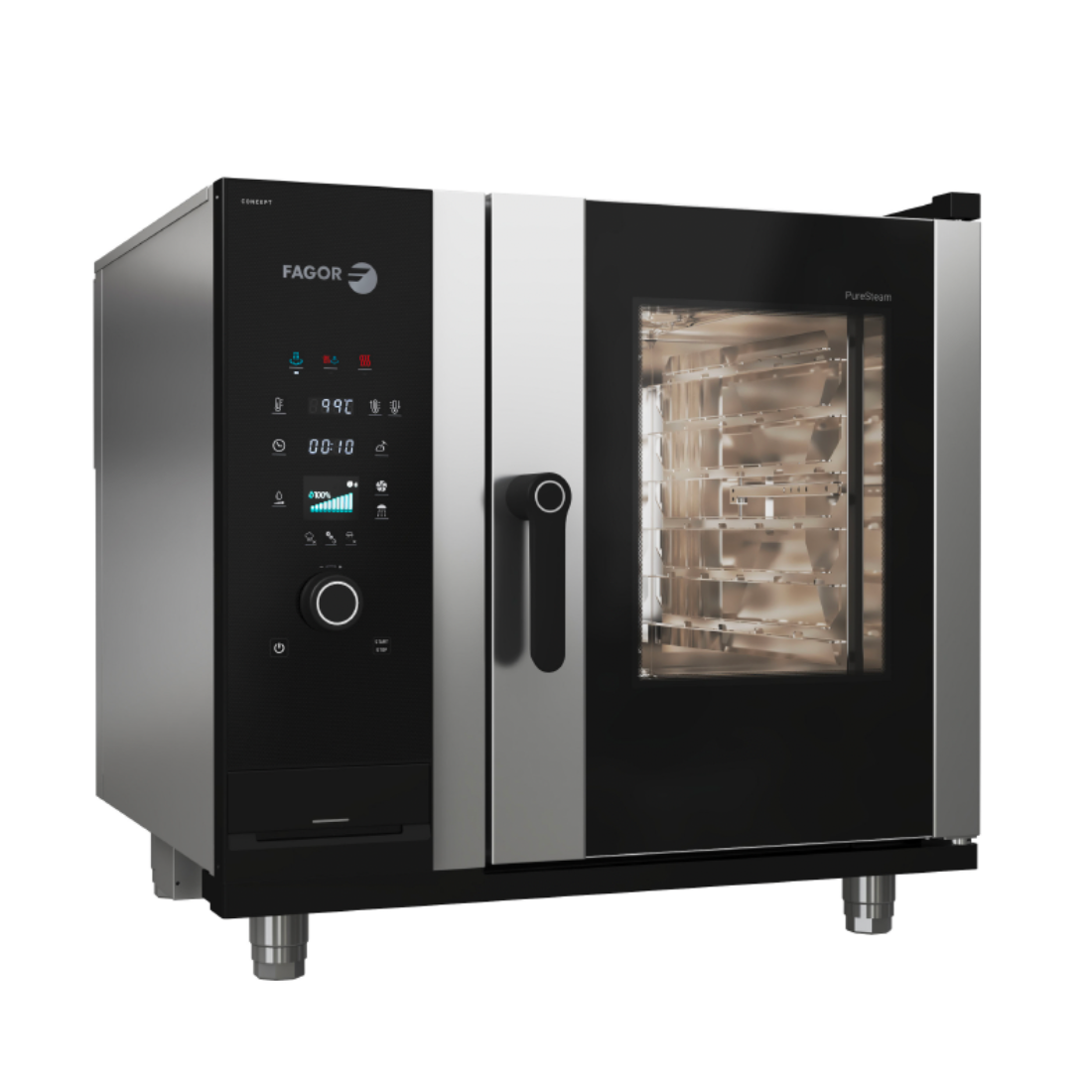 Fagor iKore Concept 6 Tray PureSteam Boiler Combi Oven - CPW-061ERLWS