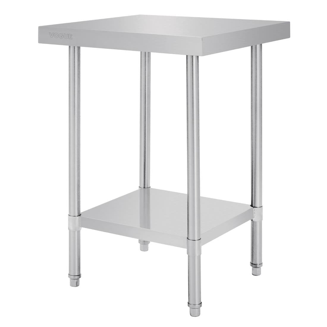 Vogue 304 Grade Premium Stainless Steel Table 600mm Depth