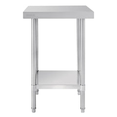 Vogue 304 Grade Premium Stainless Steel Table 600mm Depth