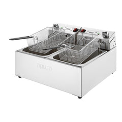 Apuro Double Fryer - 2x5Ltr 2x2.8kW