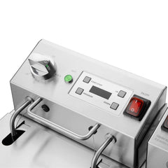 Apuro Double Fryer - 2x5Ltr 2x2.8kW