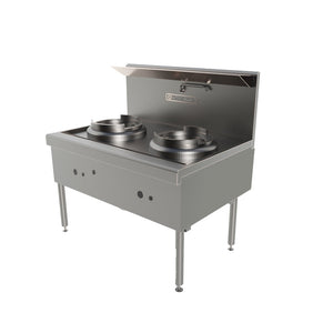 Goldstein Gas 2 Woks 356 mm Diameter, CWA2D/R Dual Ring CWA2