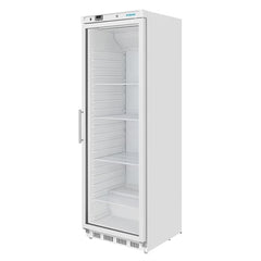 Polar C-Series Upright White Display Fridge - 400Ltr