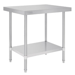 Vogue 304 Grade Premium Stainless Steel Table 600mm Depth