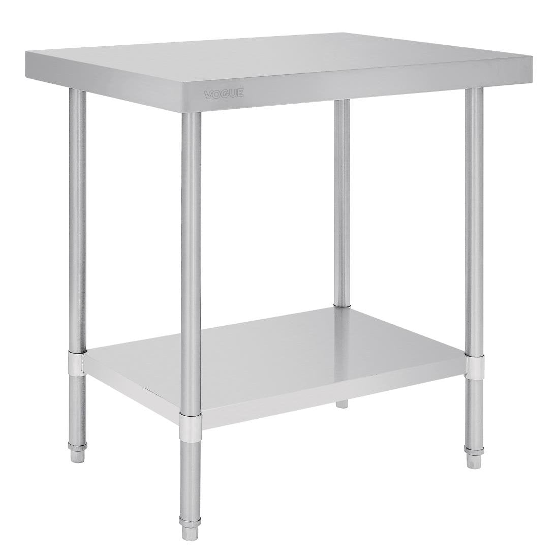 Vogue 304 Grade Premium Stainless Steel Table 600mm Depth