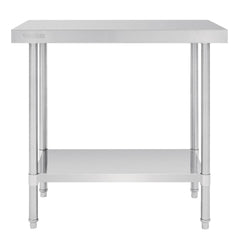 Vogue 304 Grade Premium Stainless Steel Table 600mm Depth