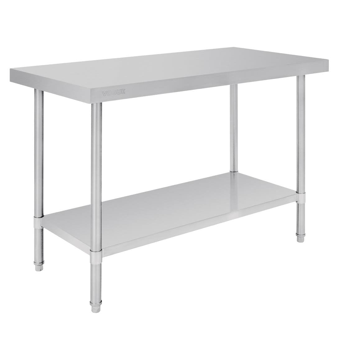 Vogue 304 Grade Premium Stainless Steel Table 600mm Depth