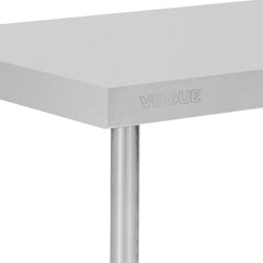 Vogue 304 Grade Premium Stainless Steel Table 600mm Depth