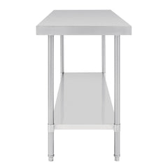 Vogue 304 Grade Premium Stainless Steel Table 600mm Depth