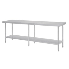 Vogue 304 Grade Premium Stainless Steel Table 600mm Depth