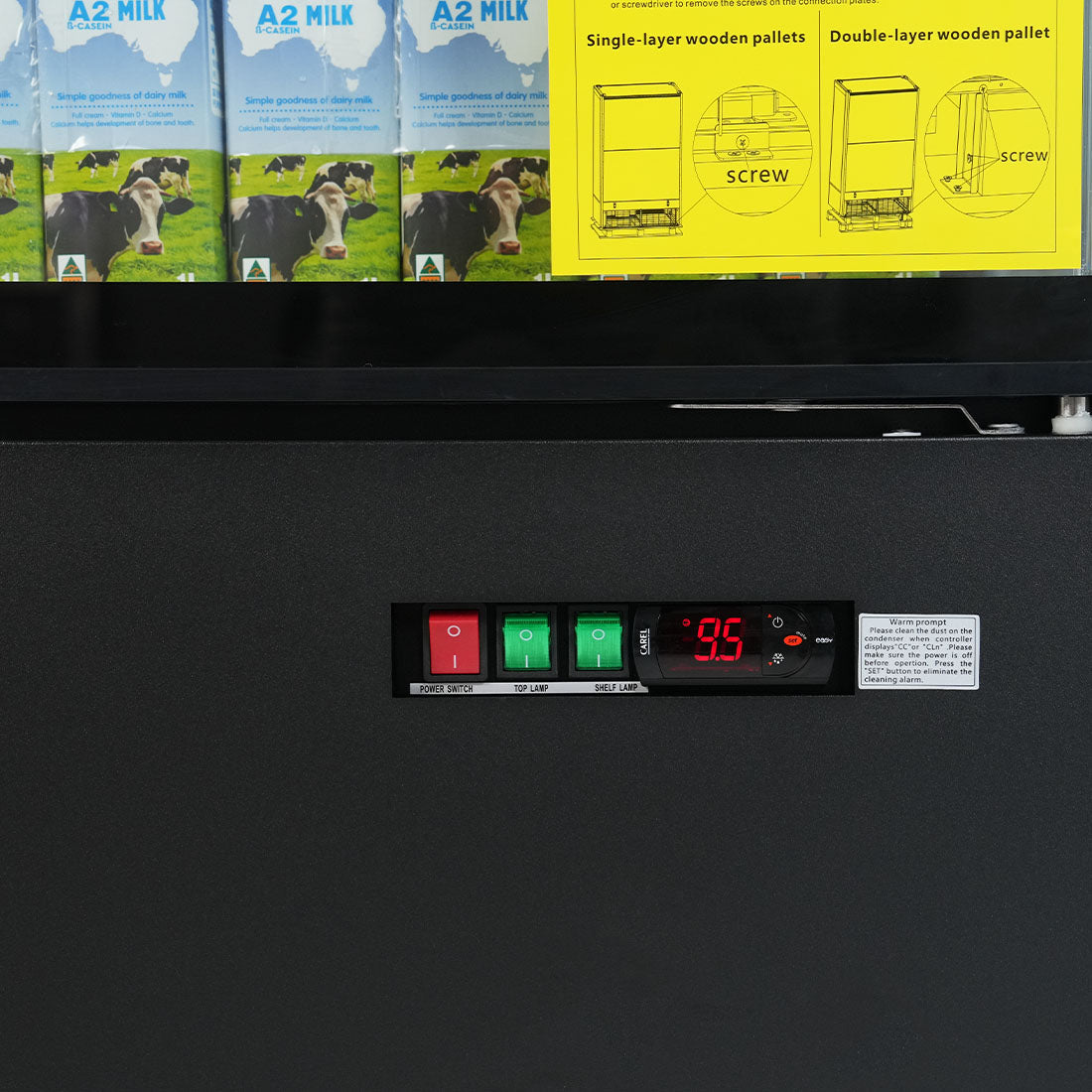 Thermaster Supermarket Panorama 2 Door Chiller Display DC-125B