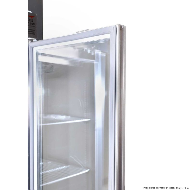 Thermaster 500L Single Gladd Door Display Freezer SUFG500