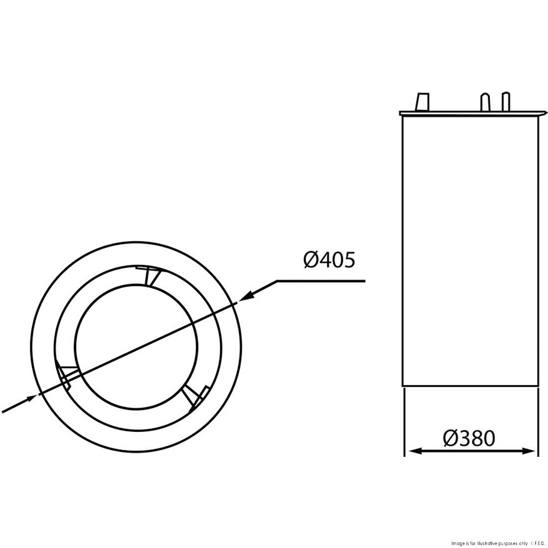 F.H.E Plate Lowerator Insert DR-3E