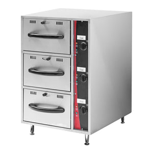 BENCHSTAR 3 Drawers GN 1/1 Food Warming Drawer — EDW-3GN