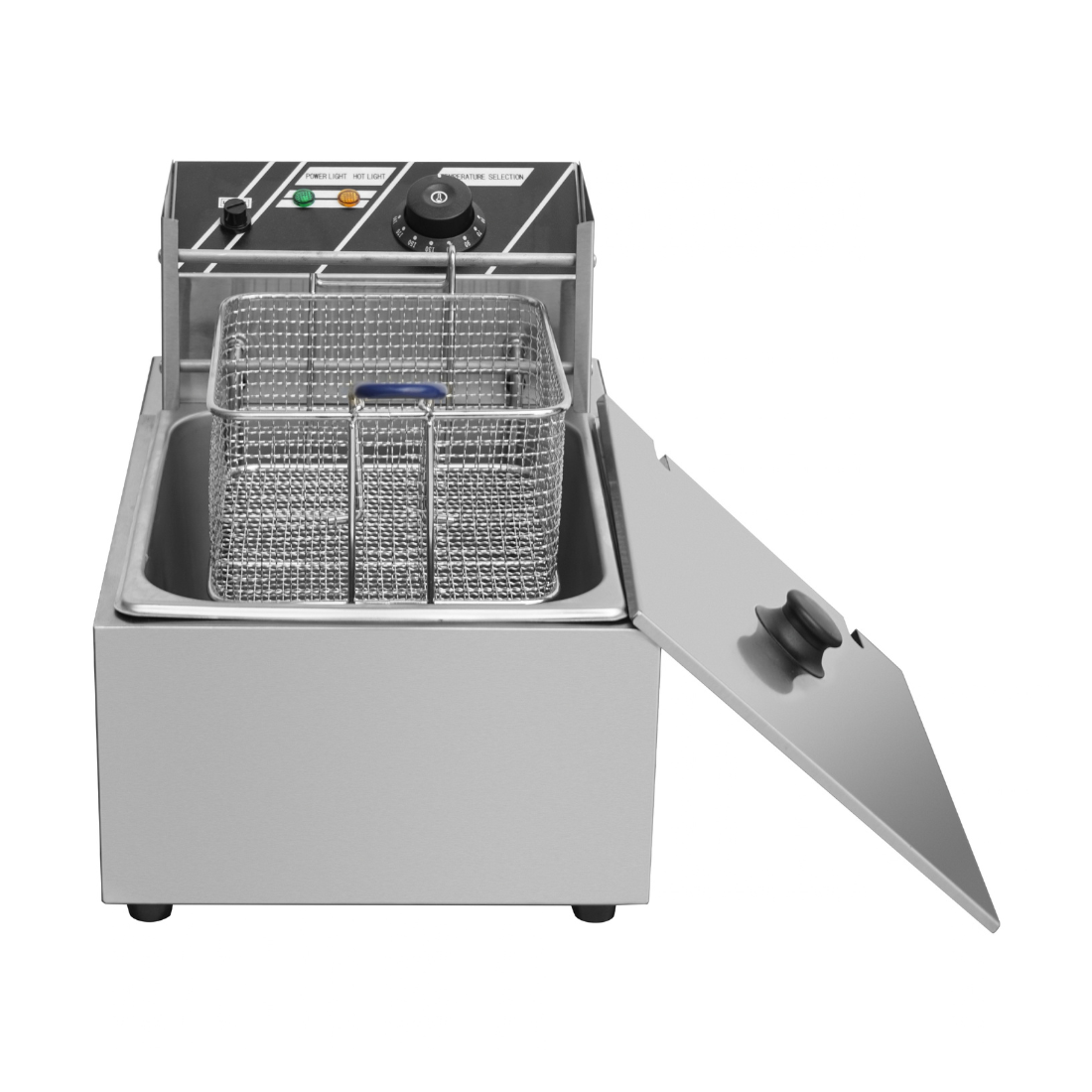 Benchstar 5.5L Single Tank Countertop Electric Fryer - EF-81E — view 2