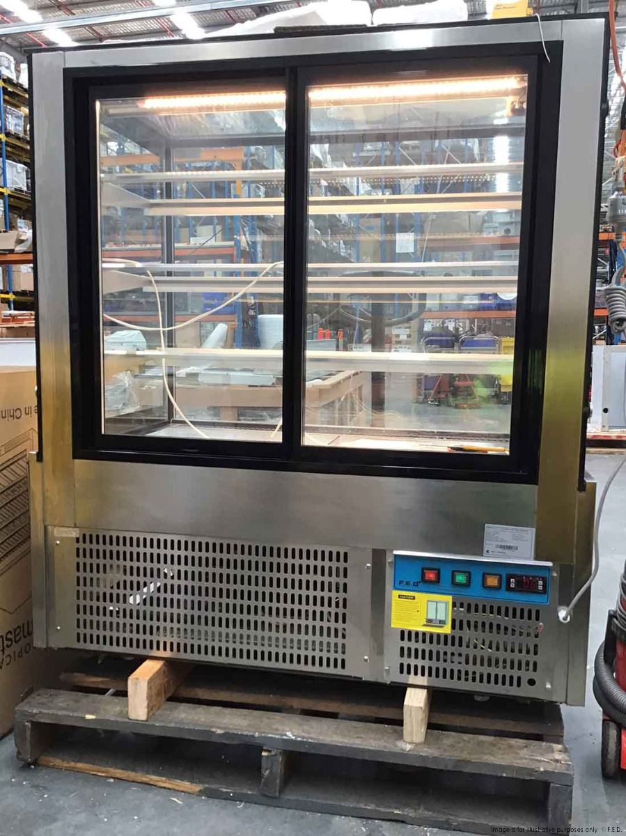 Ex-Showroom: Bonvue Deluxe Chilled Display Cabinet SLP850C 1500x800x1350