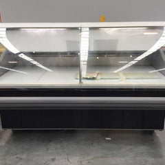 Ex-Showroom: Curved front glass deli display 2020x1140x1260 PAN2000
