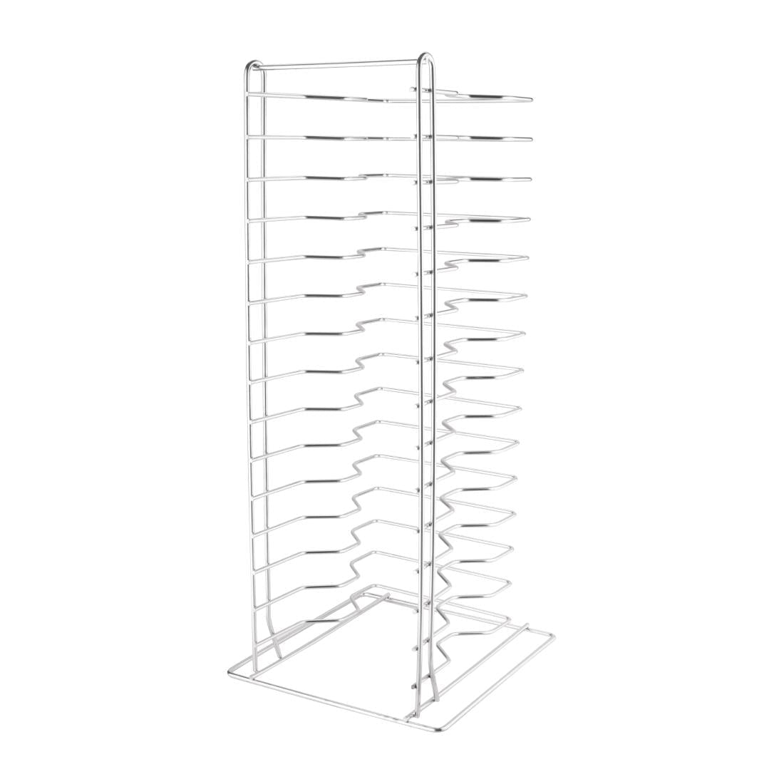 Vogue Pizza Pan Stacking Rack 15 Slot