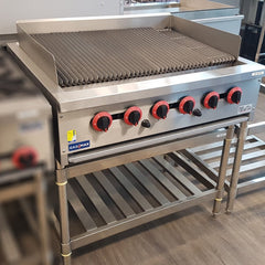 GasMax Lpg Gas 6 Burner Char Grill Top QR-36ELPG