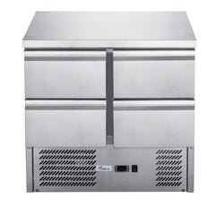 FED-X Four Drawer Compact Workbench Fridge XGNS900-4D - XGNS900-4D